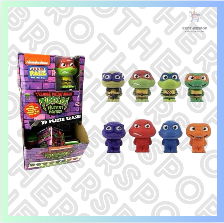 Gomme mystère Tortues Ninja