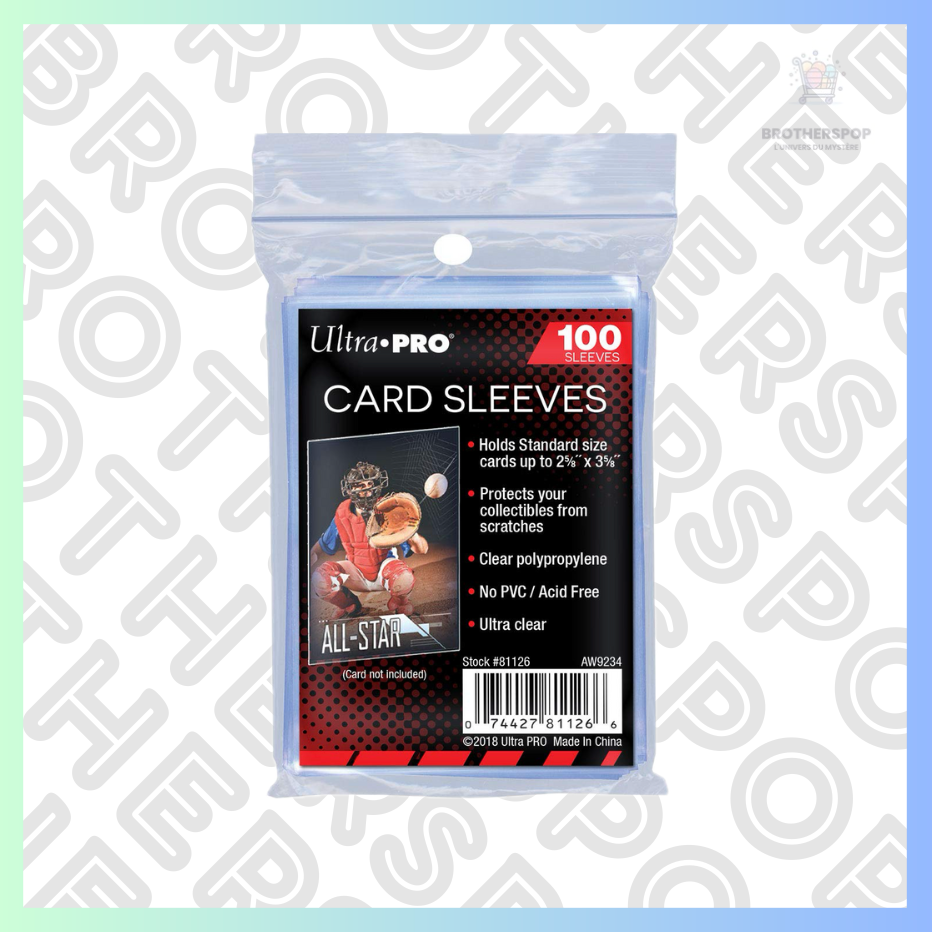 Paquet de 100 sleeves standards ultra pro