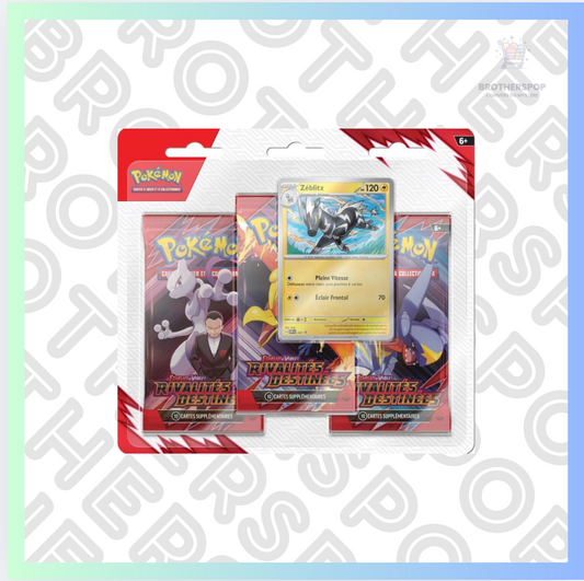 Tripack Pokemon EV10 Zéblitz
